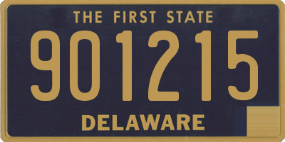 DE license plate 901215