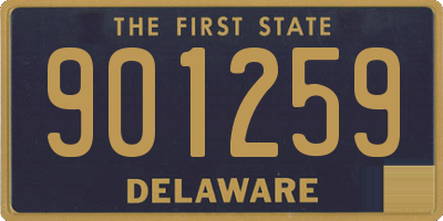 DE license plate 901259