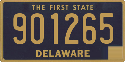 DE license plate 901265