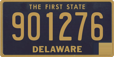 DE license plate 901276