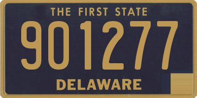 DE license plate 901277