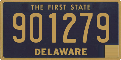 DE license plate 901279