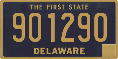 DE license plate 901290