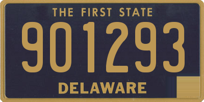 DE license plate 901293