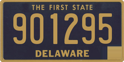 DE license plate 901295