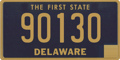 DE license plate 90130