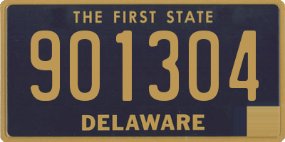 DE license plate 901304