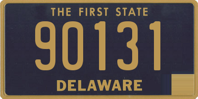 DE license plate 90131