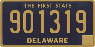 DE license plate 901319