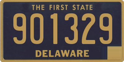 DE license plate 901329