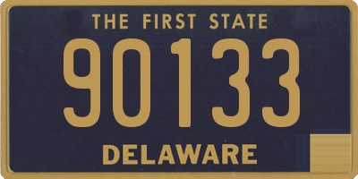 DE license plate 90133
