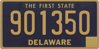 DE license plate 901350