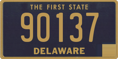 DE license plate 90137