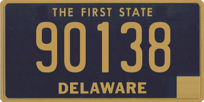 DE license plate 90138