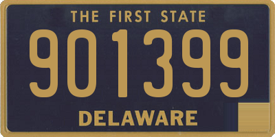 DE license plate 901399