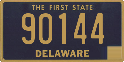 DE license plate 90144