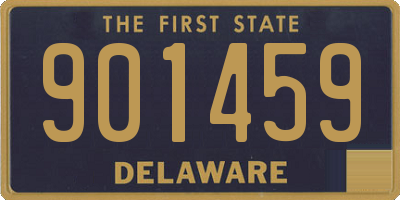 DE license plate 901459