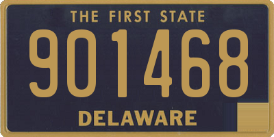 DE license plate 901468