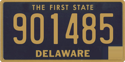 DE license plate 901485