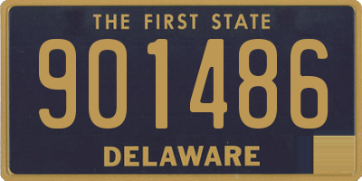 DE license plate 901486