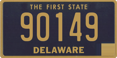 DE license plate 90149