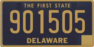 DE license plate 901505