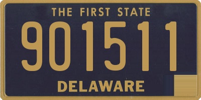 DE license plate 901511