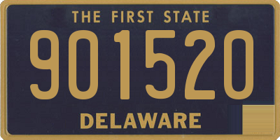 DE license plate 901520