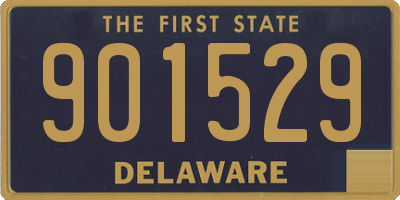 DE license plate 901529