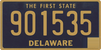 DE license plate 901535