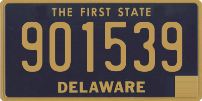 DE license plate 901539
