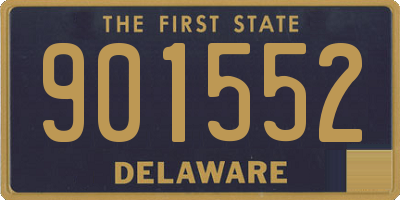 DE license plate 901552