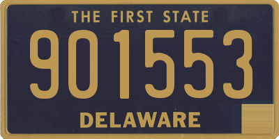 DE license plate 901553