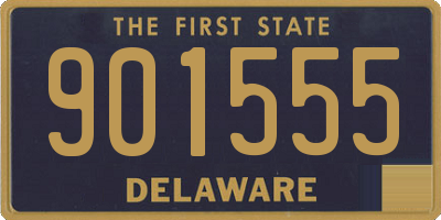 DE license plate 901555