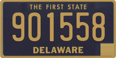 DE license plate 901558