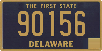 DE license plate 90156