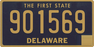 DE license plate 901569