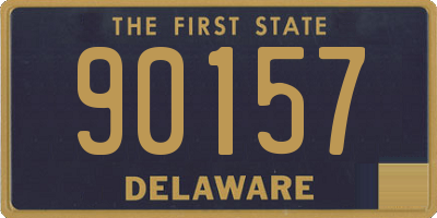 DE license plate 90157