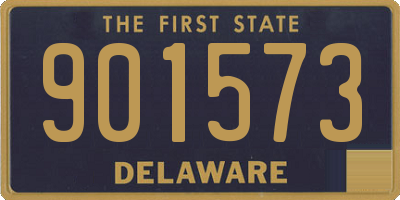 DE license plate 901573