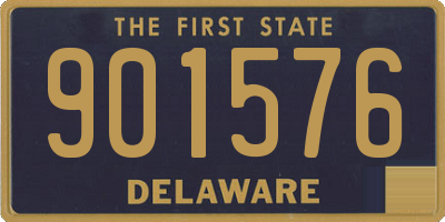DE license plate 901576