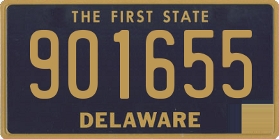 DE license plate 901655