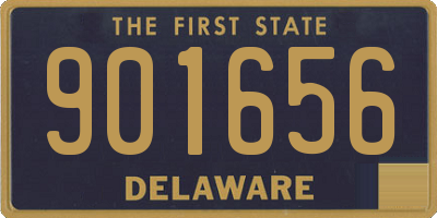 DE license plate 901656