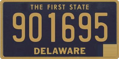 DE license plate 901695