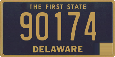 DE license plate 90174