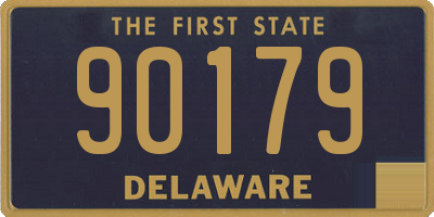 DE license plate 90179