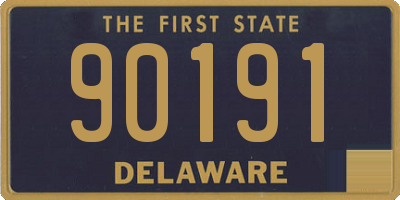 DE license plate 90191