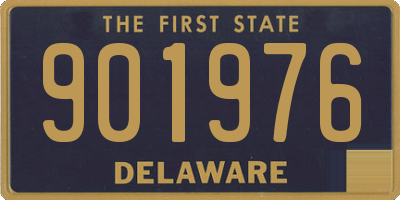 DE license plate 901976