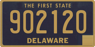 DE license plate 902120