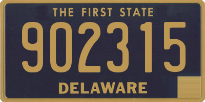 DE license plate 902315