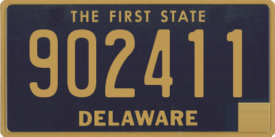 DE license plate 902411